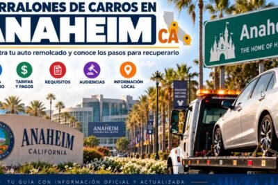 Corralones de carros en Anaheim CA 2026