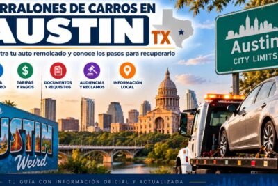 Corralones de carros en Austin TX 2026