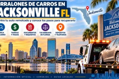 Corralones de carros en Jacksonville FL 2026