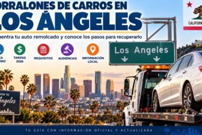 Corralones de carros en Los Ángeles CA 2026