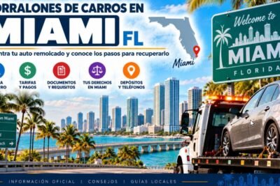Corralones de carros en Miami FL 2026
