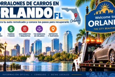Corralones de carros en Orlando FL 2026