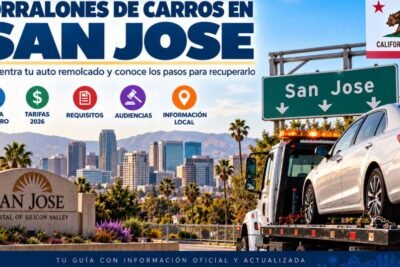 Corralones de carros en San Jose CA 2026