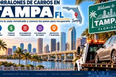 Corralones de carros en Tampa FL 2026