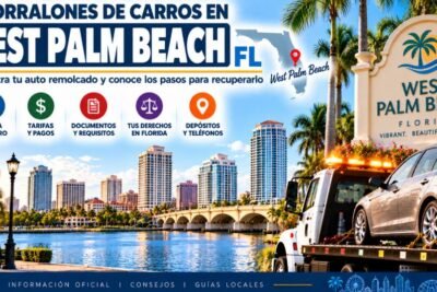 Corralones de carros en West Palm Beach FL 2026